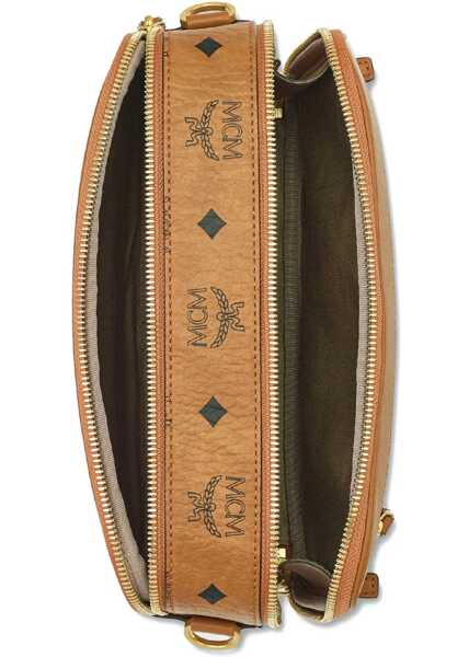 Genti tip postas MCM Diamond Camera Bag In Visetos BUFF Femei (BM 18949399) 5