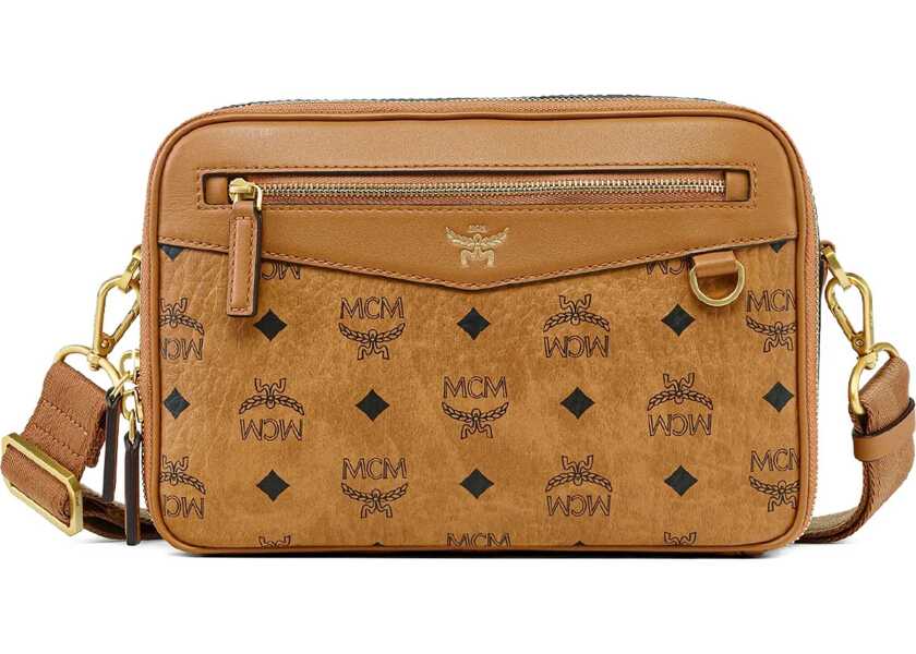 Genti tip postas MCM Diamond Camera Bag In Visetos BUFF Femei (BM 18949399) 1