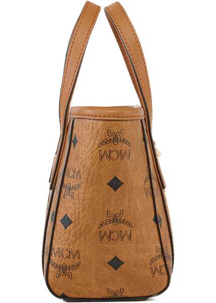 Genti de mana MCM Extra-Mini Toni Top-Zip Bag In Visetos BUFF Femei (BM 18949402) 3