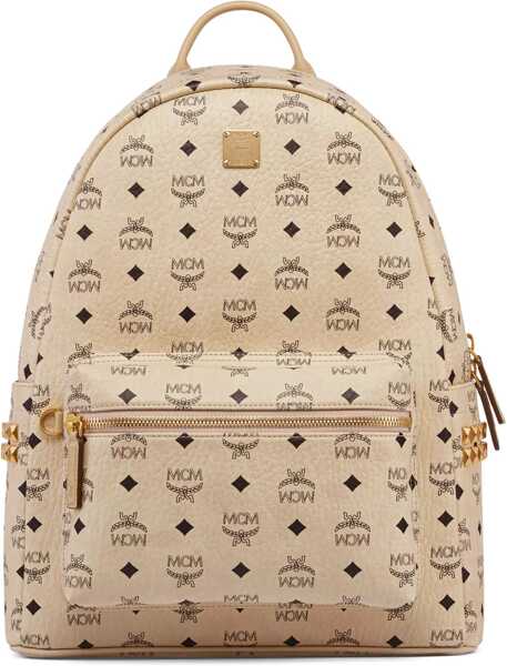 Rucsacuri MCM Backpack Stark In Visetos BEIGE Femei (BM 18949408) 1