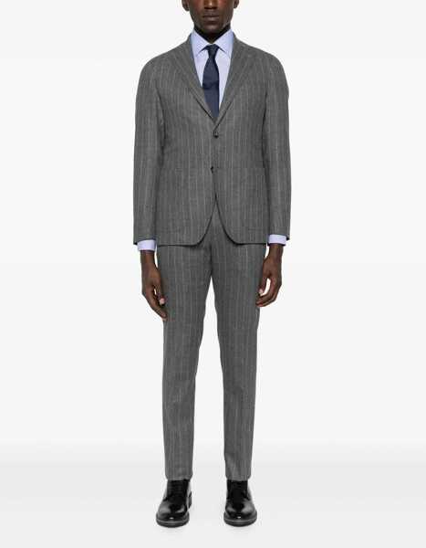 Costume Tagliatore Single-Breasted Flannel Suit GREY Barbati (BM 18951211) 2