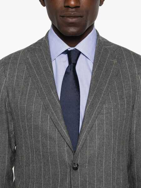 Costume Tagliatore Single-Breasted Flannel Suit GREY Barbati (BM 18951211) 4