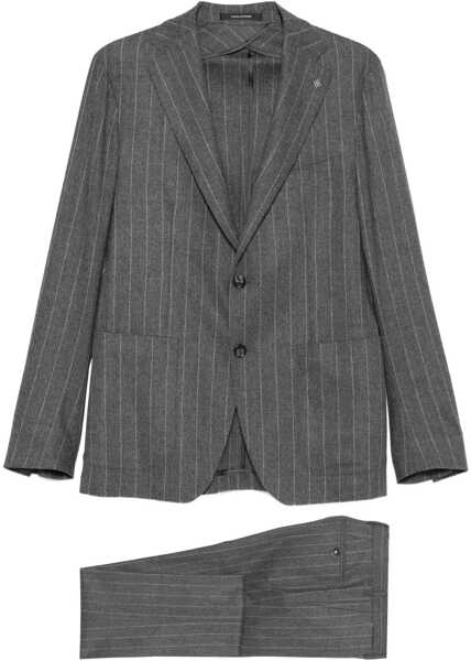 Costume Tagliatore Single-Breasted Flannel Suit GREY Barbati (BM 18951211) 1