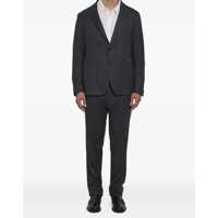 Costume Single-Breasted Suit In Wool And Silk Barbati