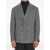 Tagliatore Herringbone Double-Breasted Jacket BLACK