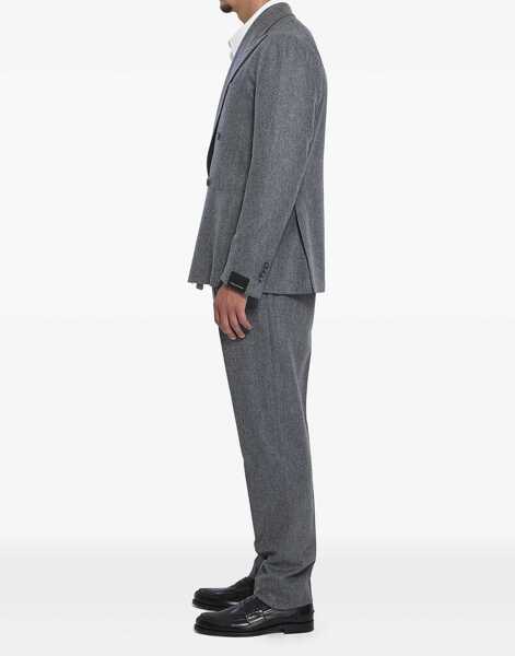 Costume Tagliatore Double-Breasted Flannel Suit GREY Barbati (BM 18951220) 3