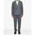 Tagliatore Double-Breasted Flannel Suit GREY