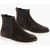 Moorer Suede Cesar Chelsea Boots Brown