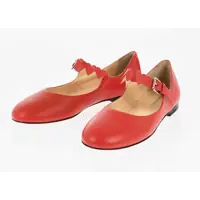 Balerini casual Leather Petit Coeur Mary Jane Ballet Flats Femei