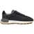 Maison Margiela Mm22 Leather And Fabric Low-Top Sneakers Black