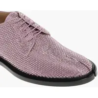 Pantofi Oxford pentru Barbati - Pantofi Oxford Maison Margiela Mm22 Solid Color Tabi Derby Shoes With Rhinestones Embellish Pink Barbati (BM 18951286) - B-mall.ro