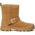 Tory Burch Suede Mellow Booties With Shearling Lining Beige