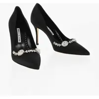 Pantofi stiletto Satin Lamikpump Pumps With Jewel Detail 10Cm Femei