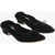 THE ROW Suede Awar Ballet Flats Black