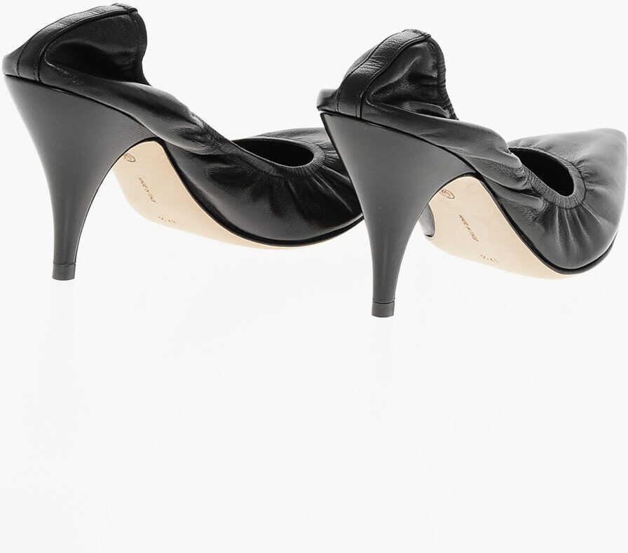 Pantofi stiletto THE ROW Leather Liisa Point Toe Pumps 8Cm Black Femei (BM 18951469) 2