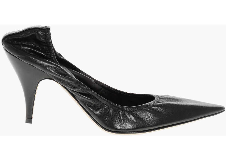 Pantofi stiletto THE ROW Leather Liisa Point Toe Pumps 8Cm Black Femei (BM 18951469) 3