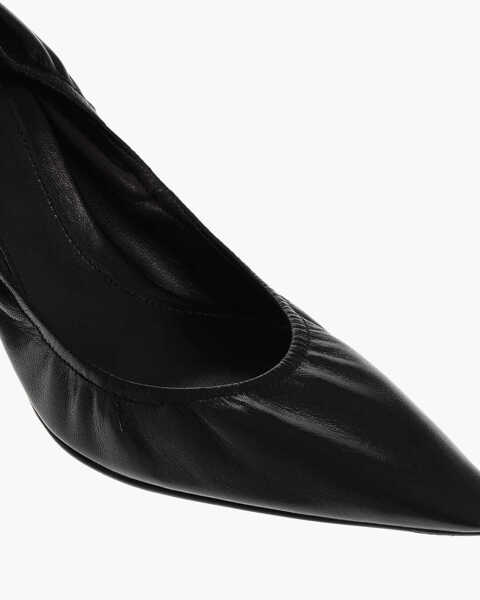 Pantofi stiletto THE ROW Leather Liisa Point Toe Pumps 8Cm Black Femei (BM 18951469) 4