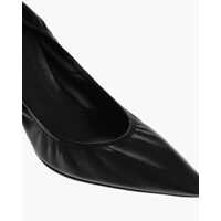 Pantofi stiletto Dama - Pantofi stiletto THE ROW Leather Liisa Point Toe Pumps 8Cm Black Femei (BM 18951469) - B-mall.ro