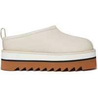 Papuci Eco-Leather Greggio Platform Mules Femei