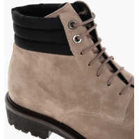 Ghete pentru Barbati pagina 3 - Ghete Moorer Suede Cannicci Lace-Up Booties With Carrion Sole Beige Barbati (BM 18951523) - B-mall.ro