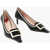 Roger Vivier Leather Pumps With Front Buckle 6Cm Black