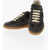 Maison Margiela Mm22 Leather Low Top Sneakers With Suede Trims Brown