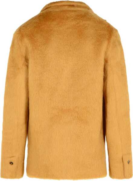 Jachete Tom Ford Double-breasted cashmere and mohair Jacket CARAMEL BEIGE Barbati (BM 18951616) 3