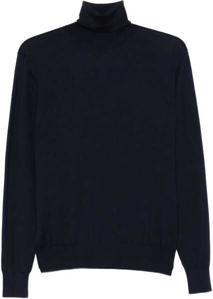 Pulovere casual Saint Laurent Turtleneck Pullover BLUE Barbati (BM 18951643) 1