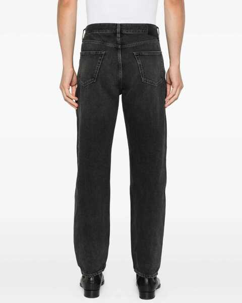 Blugi drepti Saint Laurent Jeans Mick BLACK Barbati (BM 18951685) 4