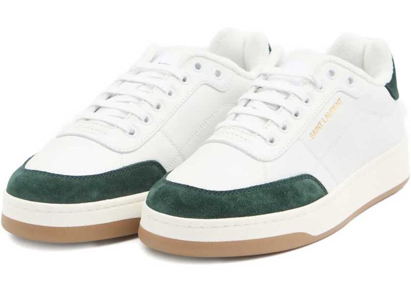 Sneakers Saint Laurent Smooth Leather Sl/61 Sneaker WHITE Barbati (BM 18951700) 2