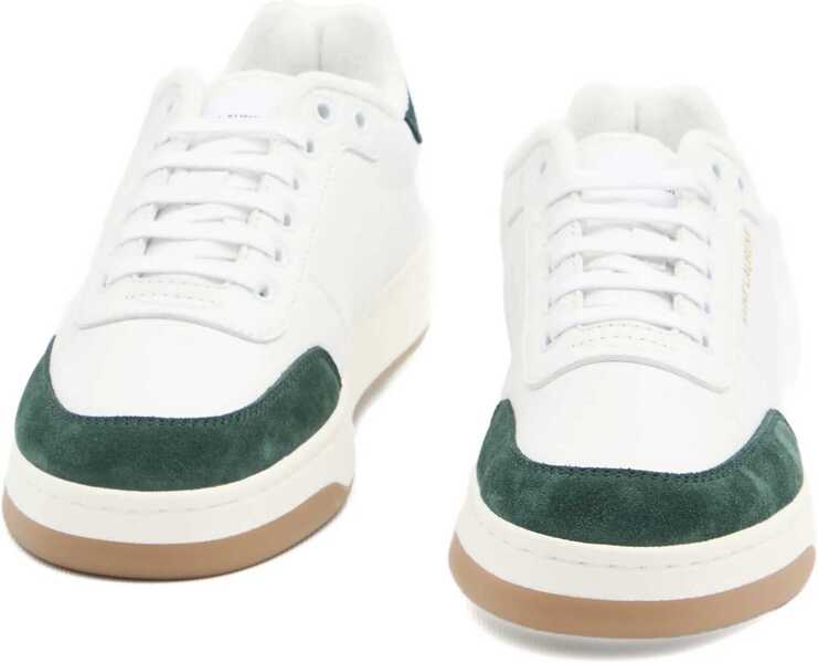 Sneakers Saint Laurent Smooth Leather Sl/61 Sneaker WHITE Barbati (BM 18951700) 3