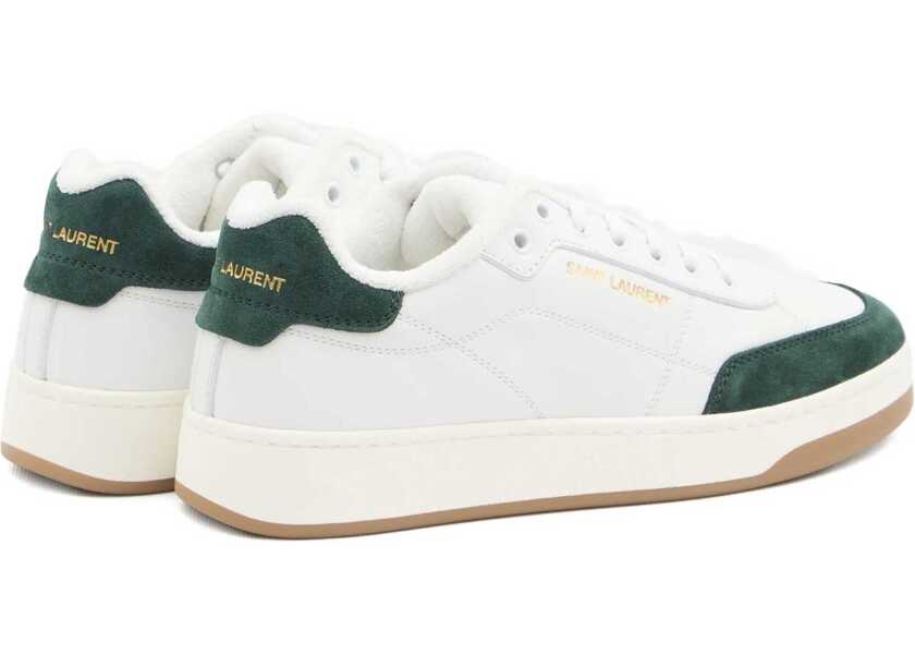 Sneakers Saint Laurent Smooth Leather Sl/61 Sneaker WHITE Barbati (BM 18951700) 4