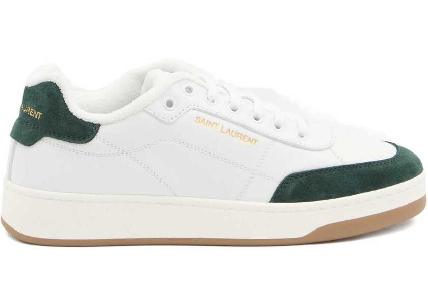 Sneakers Saint Laurent Smooth Leather Sl/61 Sneaker WHITE Barbati (BM 18951700) 1