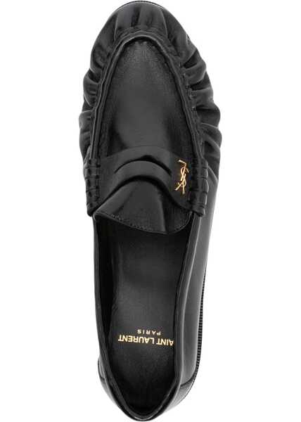 Mocasini Saint Laurent Moccasin Le Loafer BLACK Femei (BM 18951709) 4