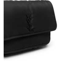 Genti pentru Barbati - Borsete Saint Laurent Econyl Messenger Niki Bag BLACK Barbati (BM 18951736) - B-mall.ro
