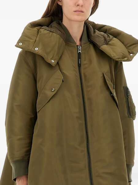 Bomber jacket Aspesi Bomber Jacket GREEN Femei (BM 18951754) 4