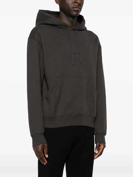 Bluze de trening Saint Laurent Hooded Sweatshirt With Logo GREY Barbati (BM 18951760) 3
