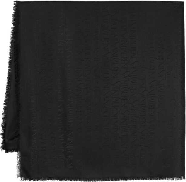 Esarfe Saint Laurent Square Scarf BLACK Femei (BM 18951775) 1
