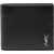 Saint Laurent Tiny Cassandre East/West Wallet BLACK