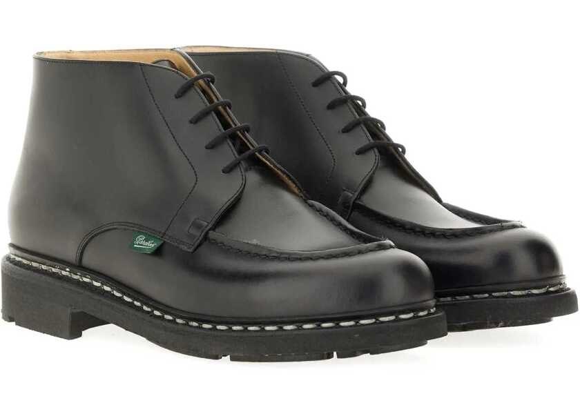 Ghete PARABOOT Leather Boot BLACK Barbati (BM 18951811) 2