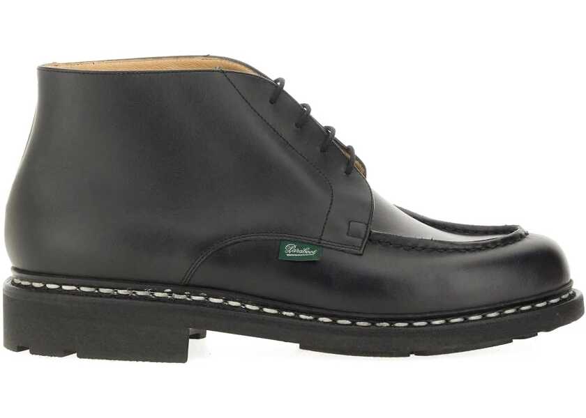 Ghete PARABOOT Leather Boot BLACK Barbati (BM 18951811) 1