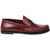 Saint Laurent Smooth Leather Loafer BORDEAUX