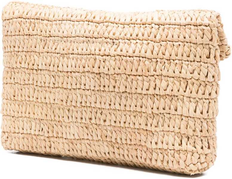 Genti tip postas Saint Laurent Clutch Bag With Chain Cassandras BEIGE Femei (BM 18951856) 2