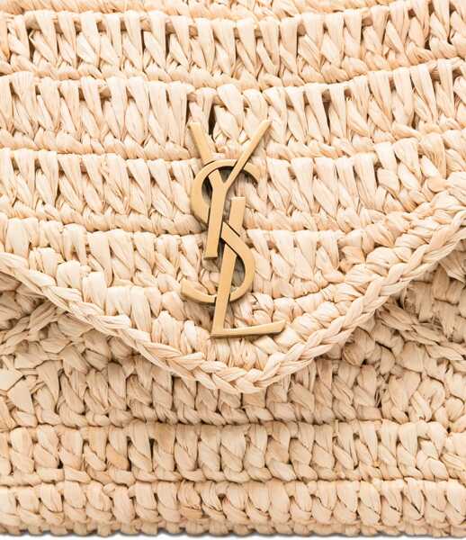 Genti tip postas Saint Laurent Clutch Bag With Chain Cassandras BEIGE Femei (BM 18951856) 3