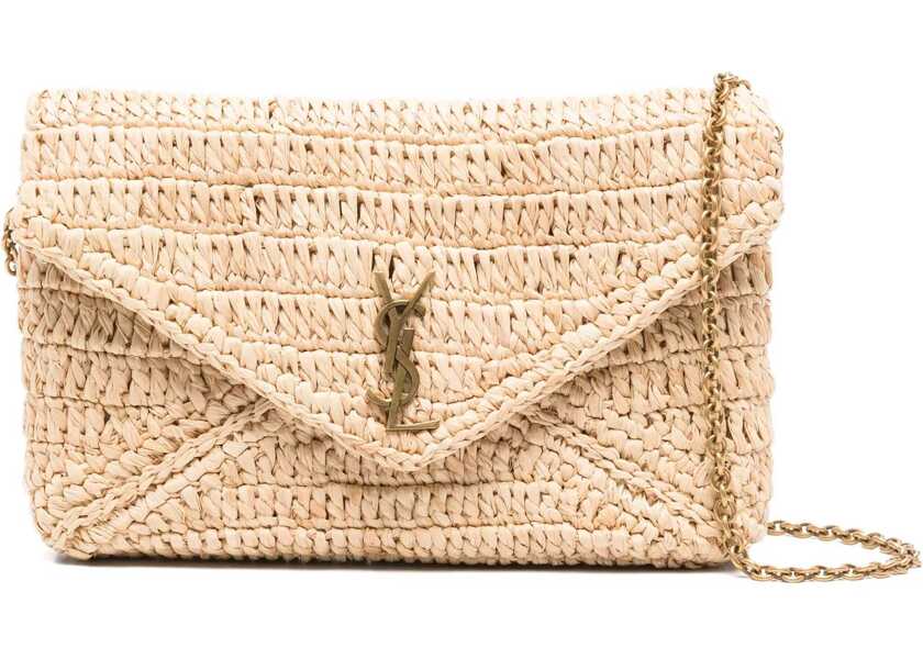 Genti tip postas Saint Laurent Clutch Bag With Chain Cassandras BEIGE Femei (BM 18951856) 1