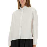 Imbracaminte Aspesi Dama - Bluze Aspesi Cotton Poplin Boxy Shirt WHITE Femei (BM 18951868) - B-mall.ro