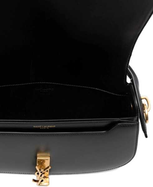 Genti tip postas Saint Laurent Voltaire Bag With Logo BLACK Femei (BM 18951889) 5