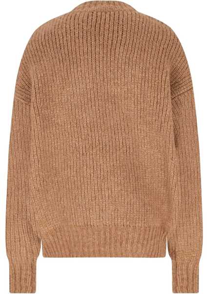 Pulovere casual Saint Laurent Thick Knit Pullover BEIGE Femei (BM 18951916) 2