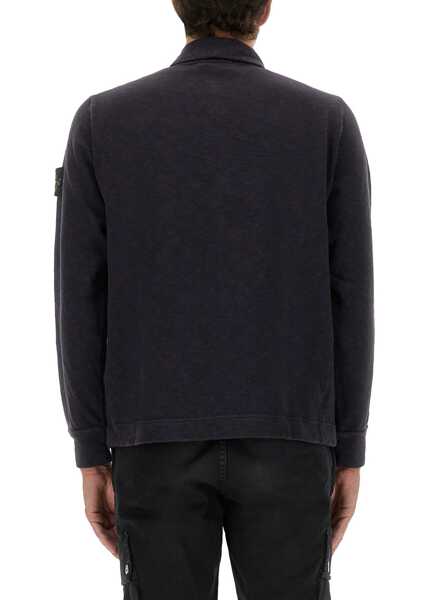 Tricouri Polo Stone Island Cotton Vanis Polo Shirt BLUE Barbati (BM 18951973) 3