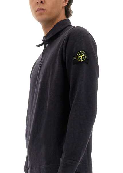 Tricouri Polo Stone Island Cotton Vanis Polo Shirt BLUE Barbati (BM 18951973) 4